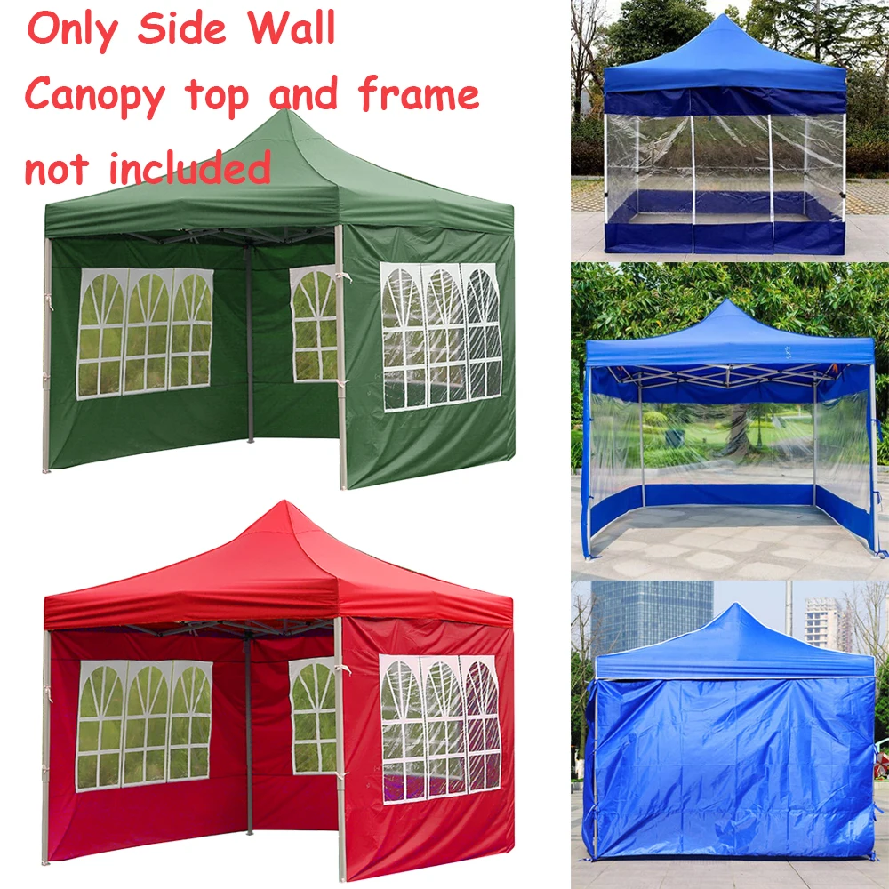 Outdoor Tent Oxford Cloth Side Wall Rainproof Waterproof Gazebo Garden Shade Shelter Without Canopy Top and frame | Спорт и