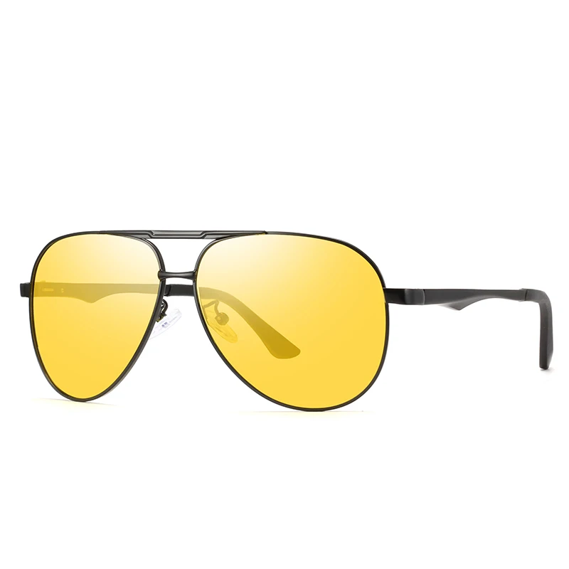 

ALBASSAM BRAND Mens Polarized Sunglasses Sports Rectangle Glasses PC+Alloy Magnesium Frame UV400 Sun Glasses De Sol MM6255
