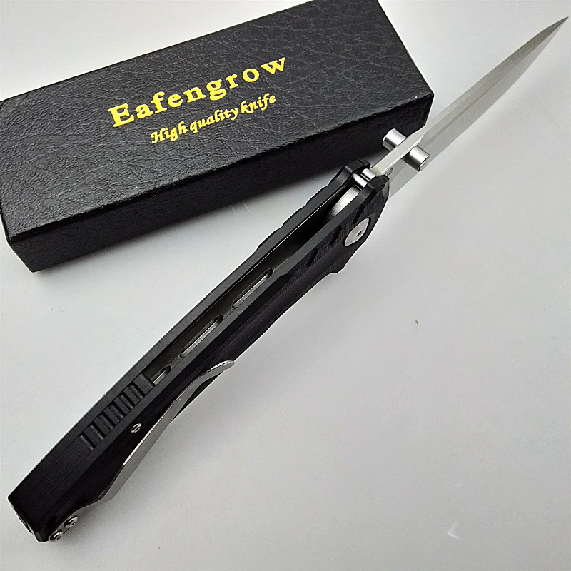 EF складной нож D2 blade G10 карманные походные охотничьи ножи тактический Флиппер для кемпинга портативный кухонный рыболовный EDC инструменты