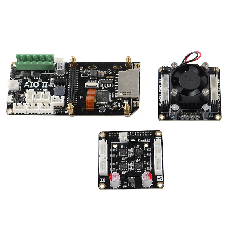 Для AIO II V3.2MCU 32 бит основная плата управления+ плата драйвера интегрированная 4, TMC2208 контроллер 3D комплект