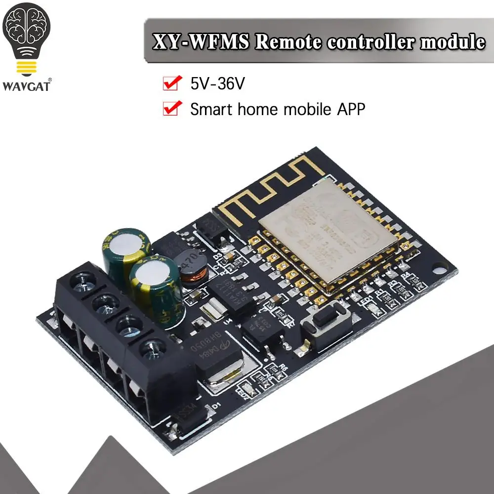 WAVGT dla Sinilink APP XY WFMS ESP 12F WIFI telefon kom rkowy modu wavgt-dla-sinilink-app-xy-wfms-esp-12f-wifi-telefon-kom-rkowy-modu