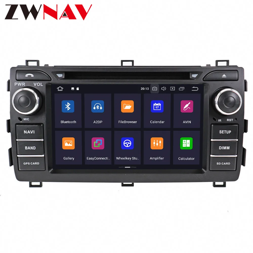 PX6 ips 4+ 64 Android 9,0 Автомобильный DVD стерео мультимедиа головное устройство для Toyota Auris 2013- Авто ПК радио gps навигация Видео Аудио