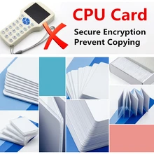 Предотвращение копирования 13,56 МГц FM1208 пустой стандартный размер cpu составная карта RFID 8K смарт-карта Поддержка стандарта DES алгоритм