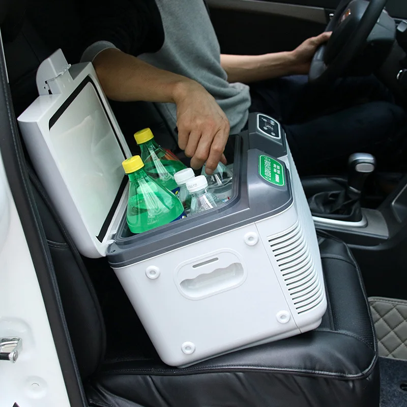 

220V 12L Single Door Double Car Fridge Refrigeration Household Refrigerator Fridge Mini Fridge Refrigerator Mini Fridges