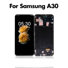 ЖК-дисплей для samsung Galaxy A30 lcd кодирующий преобразователь сенсорного экрана в сборе A305/DS A305F A305A дисплей+ рамка