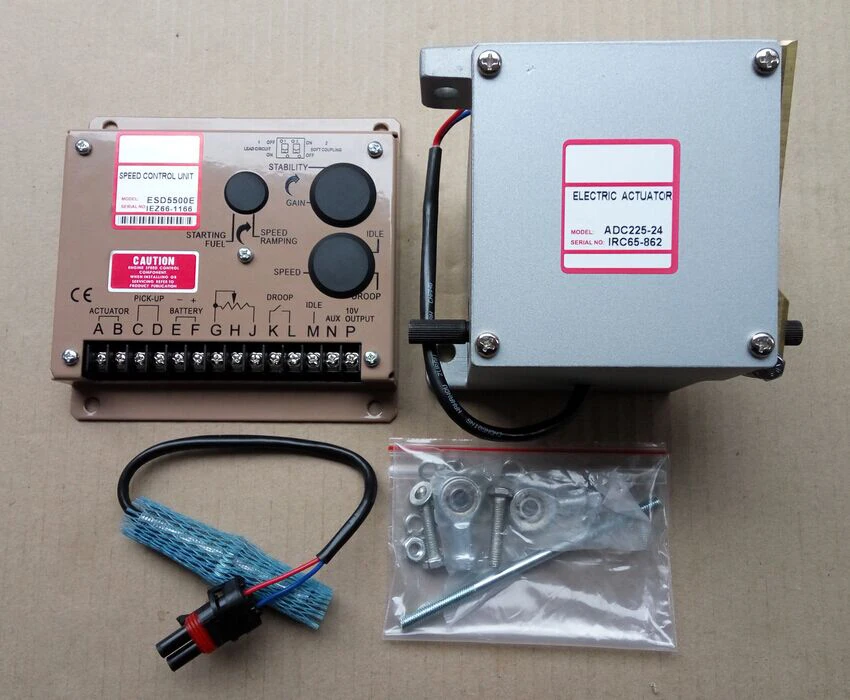 alternator actuator ADC225-24V ADC225-12V ADC225-24 optional Electronic governor Kit ESD5500E and speed sensor 3034572 | Обустройство