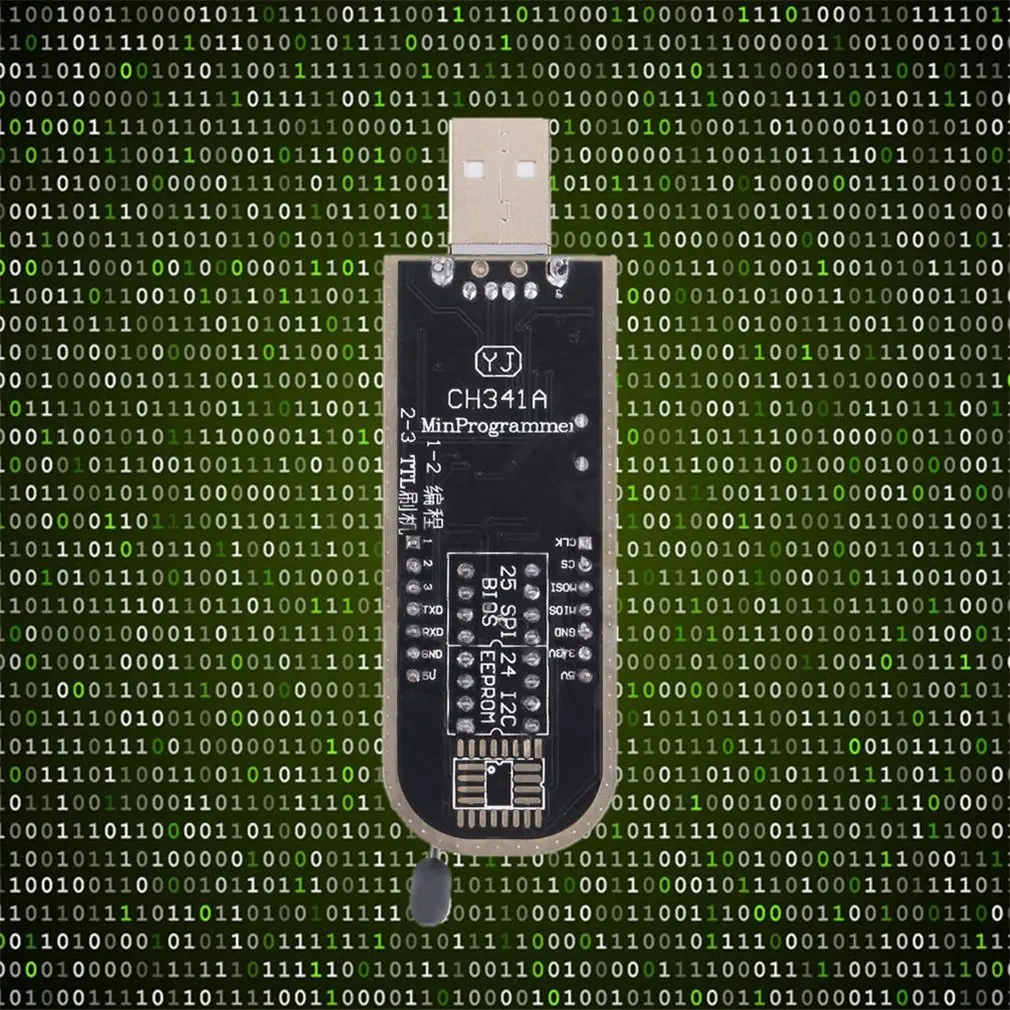 25 SPI серии 24 EEPROM CH341A биос писатель Routing lcd Flash USB программатор в наличии