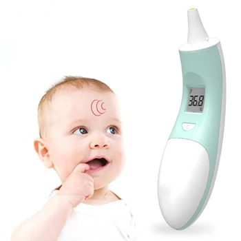 

Digital LCD Display Ear Thermometer Baby Adults Non-contact Infrared Ear Temperature Meter Measuring Tool Thermometer Gun