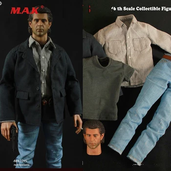 

REDMAN TOYS RM015 1/6 Scale Lethal Weapon Mel Columcille Gerard Gibson Head Suit fit12" Action Figure Male Body Model