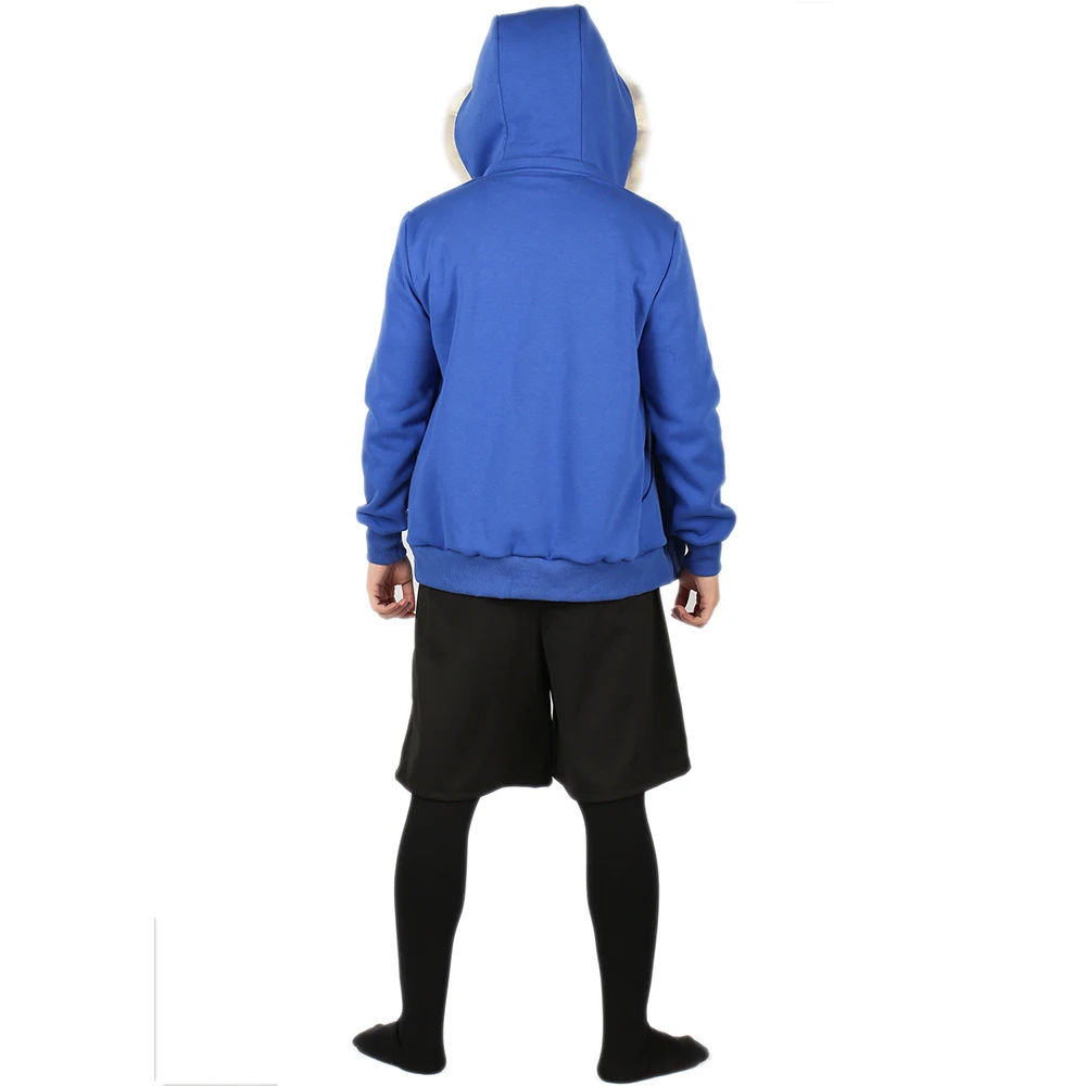 X COSTUME распродажа 45% костюм Undertale Sans полиэстер материал полные наряды игра косплей