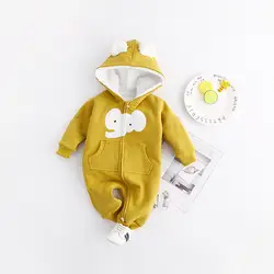 B3147 детская одежда с капюшоном с изображением панды кролика Ha [ben yin su la], предназначенная для детей 0-3 лет, класса А, высокого качества