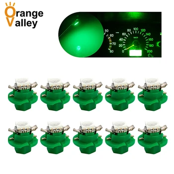 

10pcs T3 T4.2 T4.7 B8.5 B8.3 B8.4 T5 1 SMD LED 5050 2835 1SMD Bulbs with Wedge Base for Dashboards (Gauge bulbs)