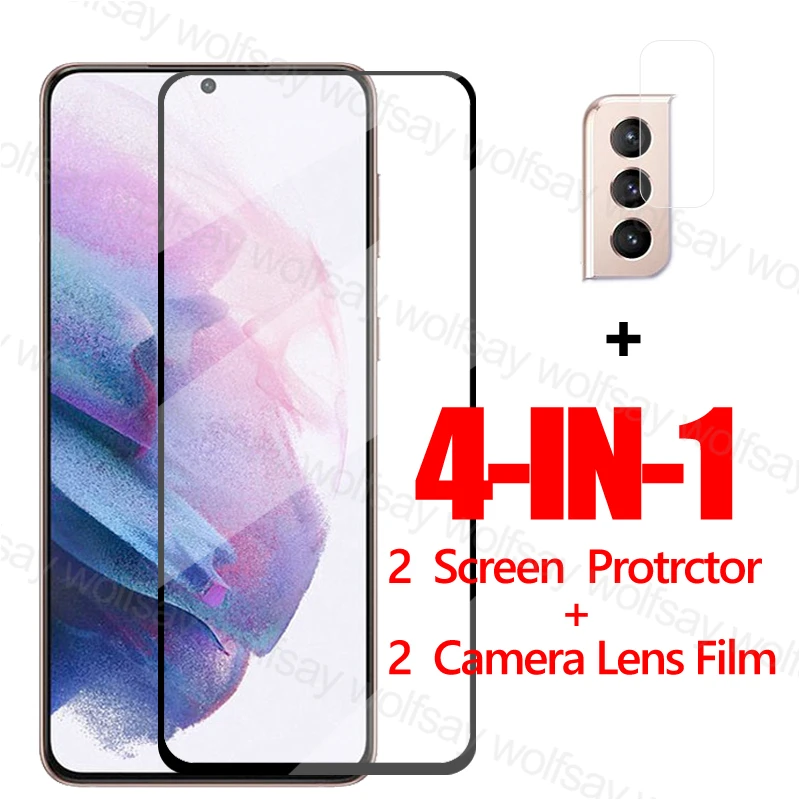 9H Защита экрана для Samsung Galaxy S21 стекло A12 A02S A42 A32 M51 S20FE Закаленное пленка S21|Защитные