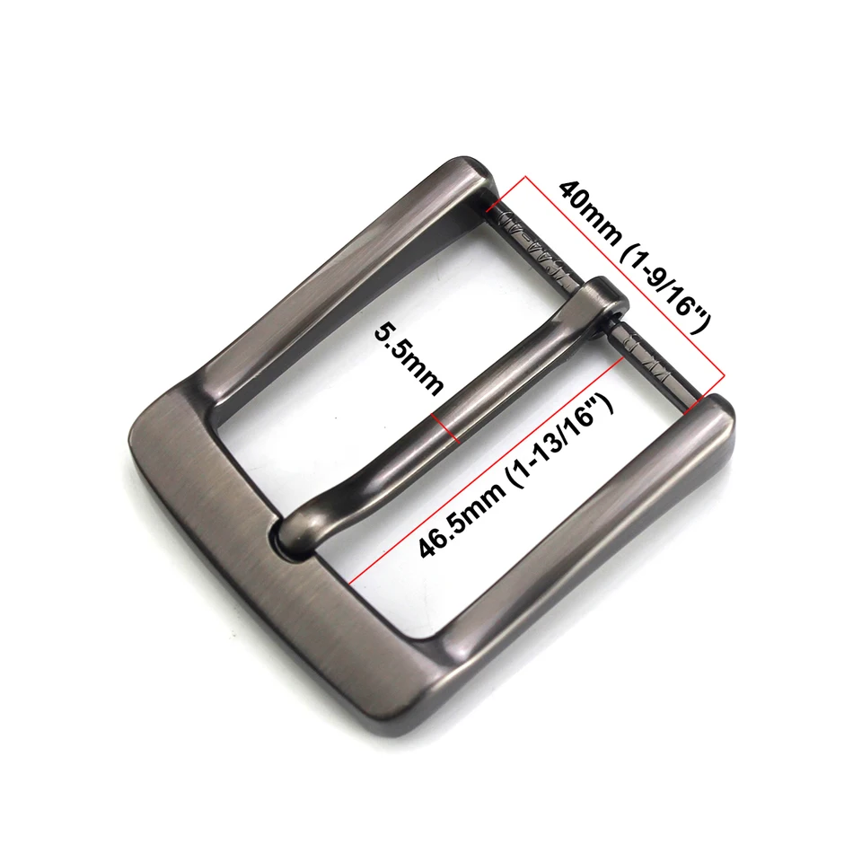 YueJieSelected 1 stuk gesp voor heren, vervangende gesp 40 mm