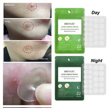 Невидимый пластырь для удаления акне день и ночь, против угрей, угрей, прыщей, мастер, Лечение пятен, наклейка, уход за кожей, маска, инструменты для ухода за лицом