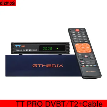 

TT PRO DVBT/T2+Cable TV BOX 1080P Full HD DVB-T/T2/Cable Support H.265 USB PVR Ready And USB Wifi To Network Sharing USB 3G