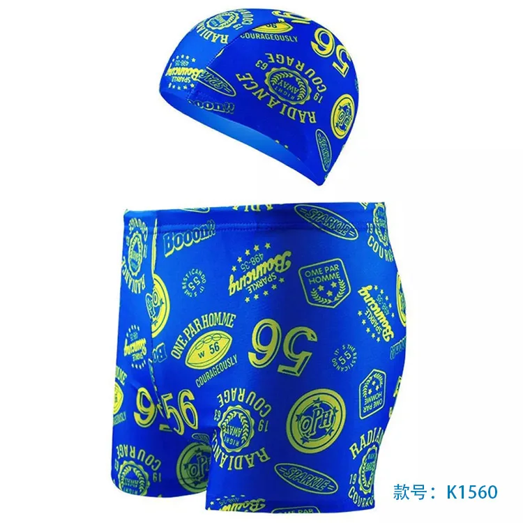 

Manufacturers Direct Selling CHILDREN'S Swimming Trunks Bathing Suit Cute Cartoon Printed Swimming Trunks Boys' Boxer Brief Boxe