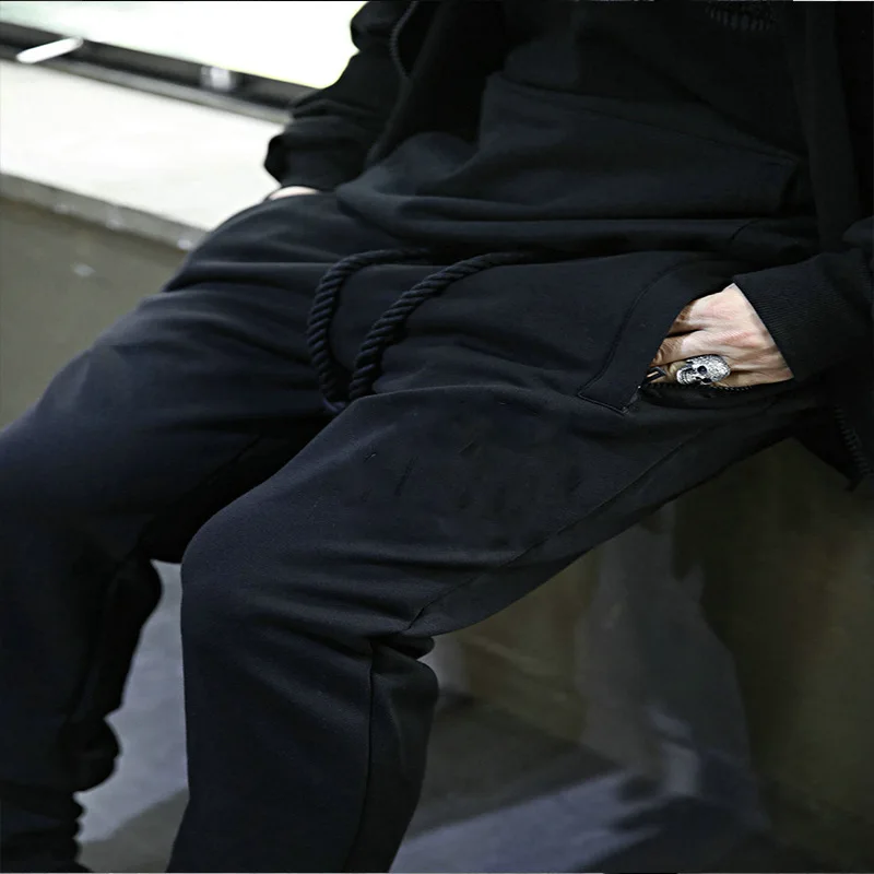 Men's Harun Pants Spring And Autumn New Korean Fashion Personality Youth College Style Leisure Loose Large Pants