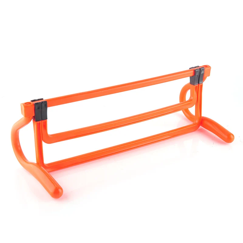 

Soccer Training Hurdle Speed Barrier Frame Soccer Practice Adjustable Height Hurdles Shrink Fold Multifunction Equipment Tools