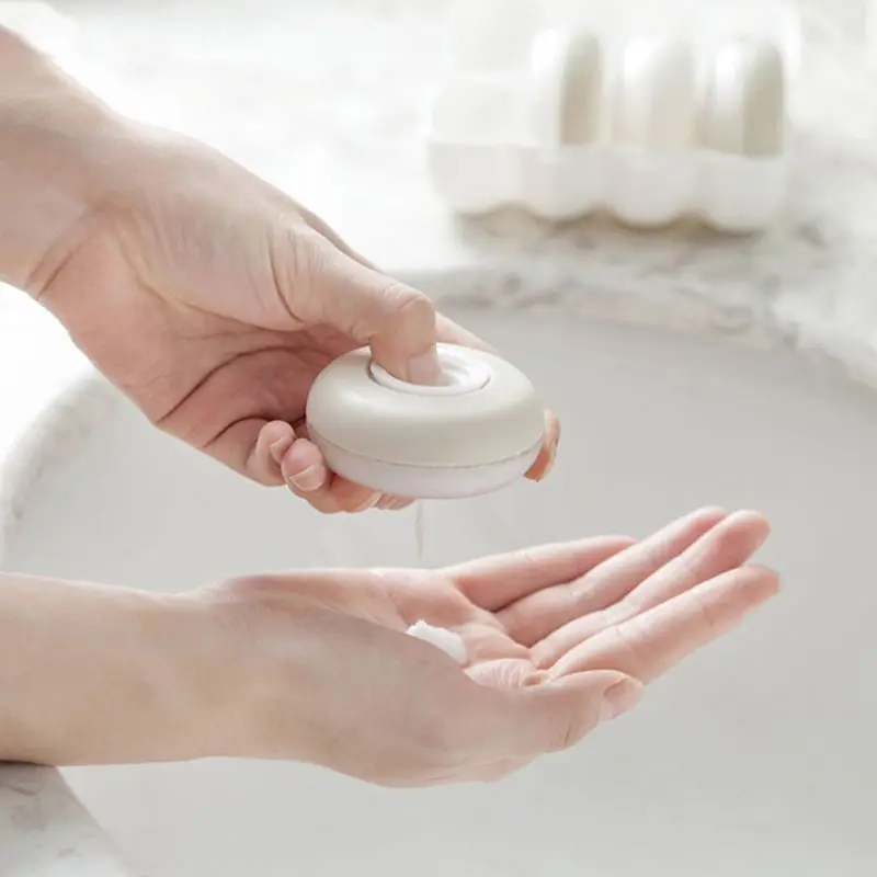 Portable Pressing Travel Storage Boxes Set For Filling Liquid Shampoo Lotion Packaging Tool