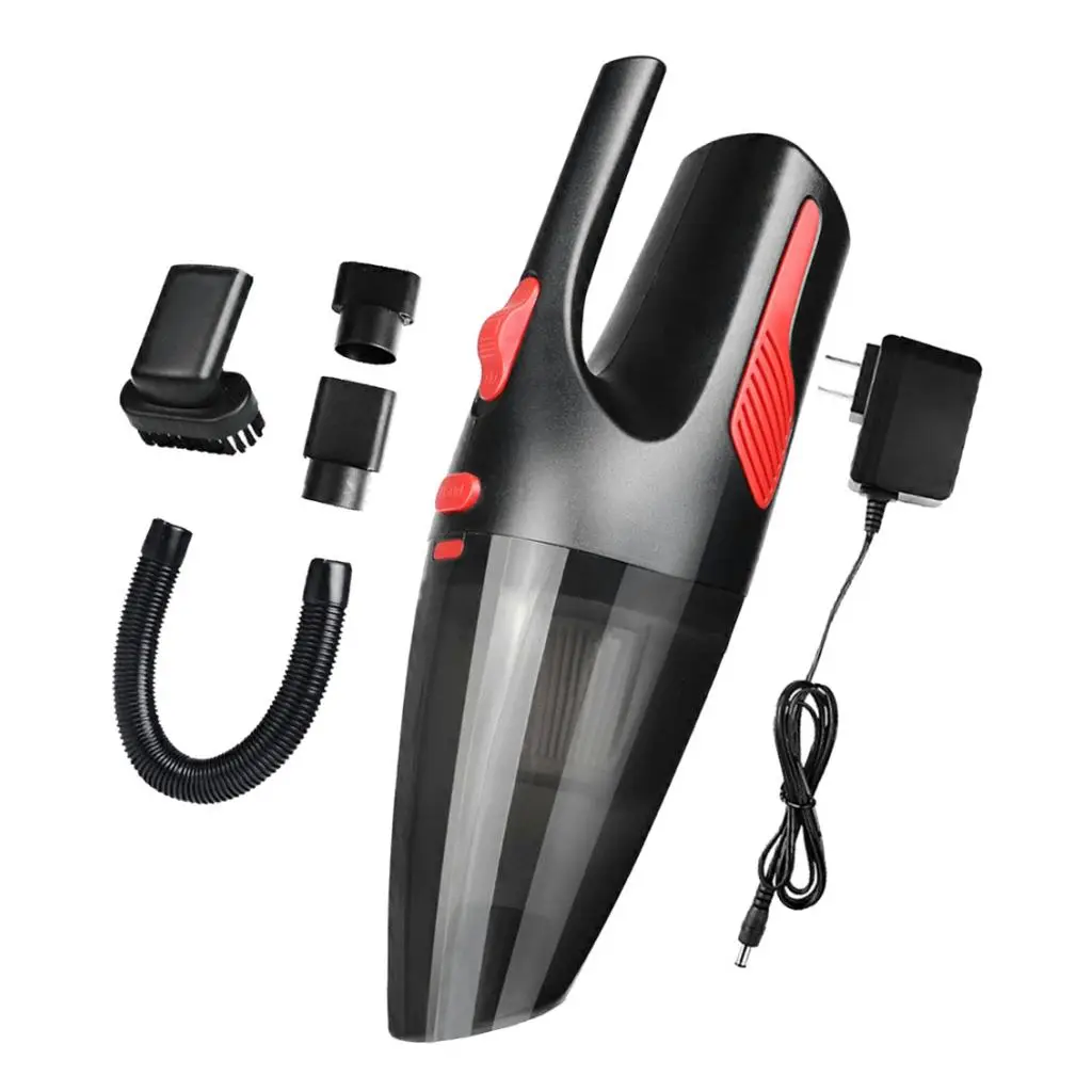 Rechargeable Wireless Portable Handheld Car Vacuum Cleaner Household Vacuum Cleaner 120W Dry Wet Vacuum