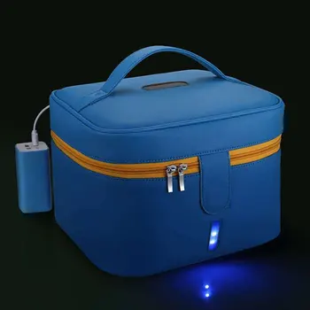 

New USB Dual Band Nano UV Sterilizer Box LED Disinfection Bag Deodorant Cleaner Storage Bag Waterproof for Baby Bottle Toys