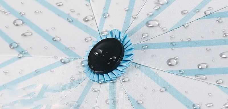 Корейская версия женского матового пластикового зонта, дождя и дождя двойного назначения Простой зонтик, защита от солнца УФ студенческий зонтик