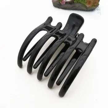 

HOT Plastic Hair Claw Clamp Hair Clip Women Black Hairpin Styling Hair Accessory Black Coffee Color 11030