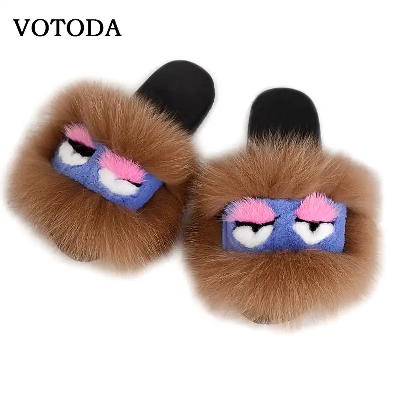 fluffy monster shoes
