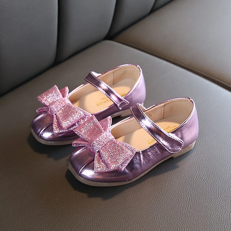 Детская обувь; Принцесса; обувь для девочек; цвет золотой, розовый, черный; Детские кожаные вечерние платья; обувь на плоской подошве для маленьких девочек; повседневные кроссовки для малышей