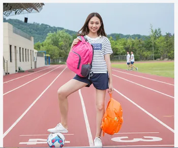 

New Fashion Nylon Sport Backpack Hiking Rucksack Women Schoolbag Cycling Foldable Handbag