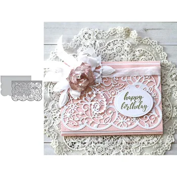 

Lace Background Metal Cutting Dies for Scrapbooking and Card Making Craft 2019 New die cuts