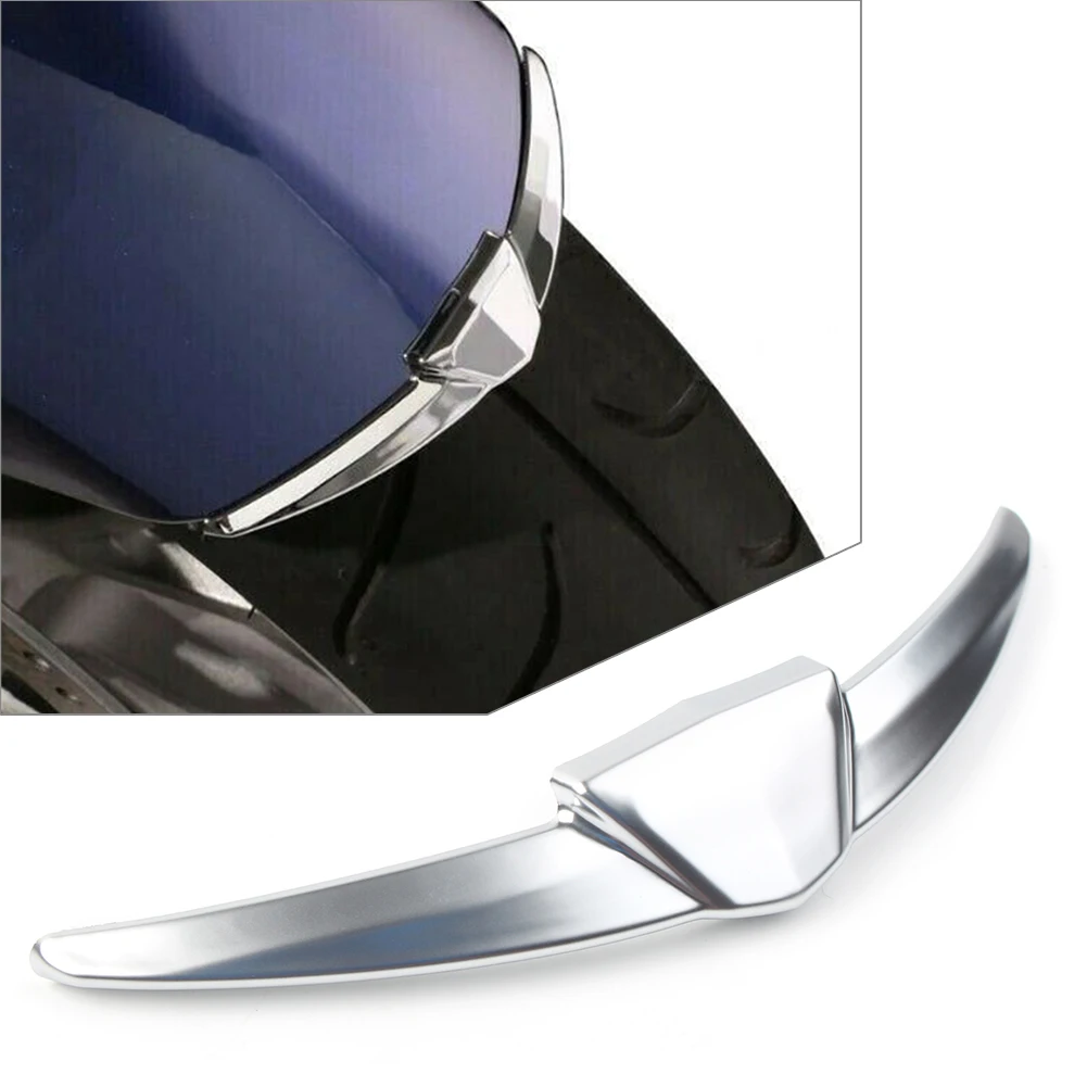 

Gold Wing GL 1800 Chrome Motorcycle Front Fender Tip Trim Decorative cover Case for Honda Goldwing GL1800 2018 2019 2020 2021