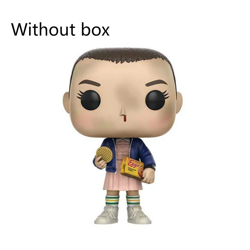 Funko POP Stranger Things Eleven Joyce Byers Jim Hopper The Movie виниловые экшн-игрушки Фигурки Коллекционная модель игрушки для детей - Color: 421 without box2