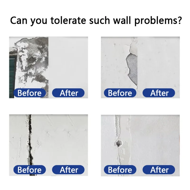 Водонепроницаемый ремонт стены Растрескивание или отверстие мгновенный водонепроницаемый ремонт пасты удалить стены граффити