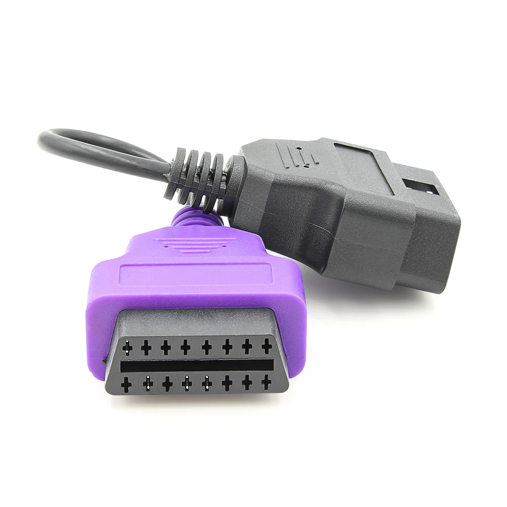 Для Fiat MultiECUScan / FiatECUScan адаптер кабель Комплект OBD OBD2 ECU кабели ведет ABS подушка