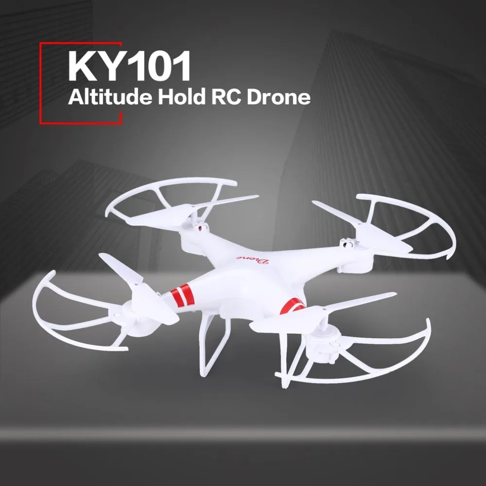 KY101 Wi-Fi FPV широкоугольная камера 720P селфи Радиоуправляемый Дрон высота удержания Безголовый режим 3D флипс один ключ возврат Квадрокоптер ht
