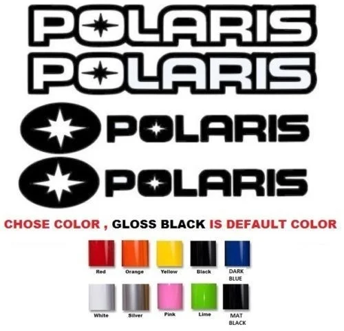 

For (2Pcs) POLARIS RZR 800 900 1000 RZR S SPORTSMAN XP QUAD STICKERS DECALS