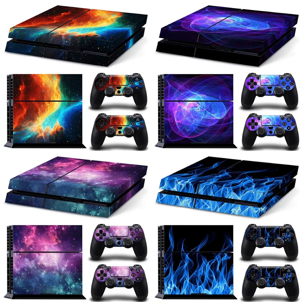 Виниловая наклейка на консоль Sony Playstation 4 и 2 контроллеров|stickers for|stickers for sonystickers