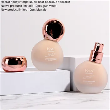 

30ML Brand Professional make up base powder liquid foundation skin high coverage oil control soft long wear foundation cream BB