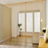 300X260 cm String Curtain Valance Shiny Tassel Line Curtain Solid Color Window Door Curtain Divider Drape Room Decor 3