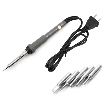 

T-23 Temperature Adjustable Intelligent Electric Iron Soldering Substitute Soldering Station Iron With 6pcs Iron Tips
