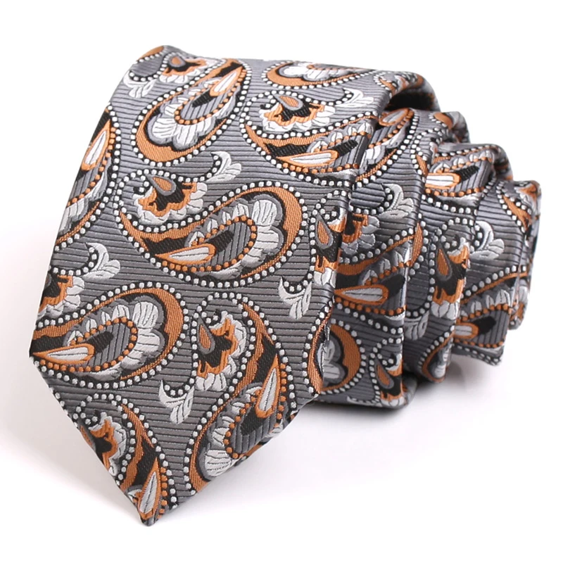 

Luxury Jacquard Ties Classic Men's 7CM Tie High Quality Fashion Formal Neck Tie for Men Business Suit Work Necktie Gift Box