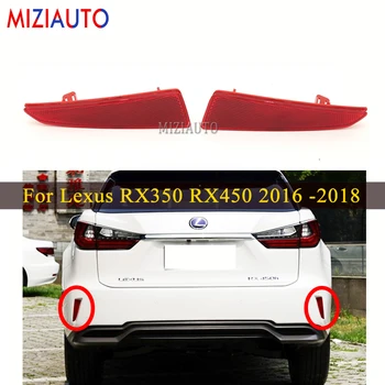 

Rear Fog Reflector lights For Lexus RX350 RX450 2016 2017 2018 Bumper Reflector lamp Tail Warning Brake Light Car Accessories