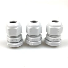 10 шт. Высокое качество IP68 PG9 4-8 мм водонепроницаемый нейлоновый кабельный ввод Водонепроницаемая прокладка пластиковый водонепроницаемый разъем
