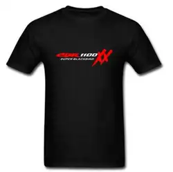 Топ HONDA CBR 1100 супер черный Дрозд XX футболки S135 мотоциклы Мужская футболка мужская повседневная футболка для фитнеса летняя одежда bn6