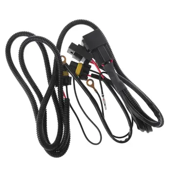 

Xenon HID Conversion Light Relay Wire Wiring Harness H1/3 H7 H8 H9 H11 9006 9005 G99F