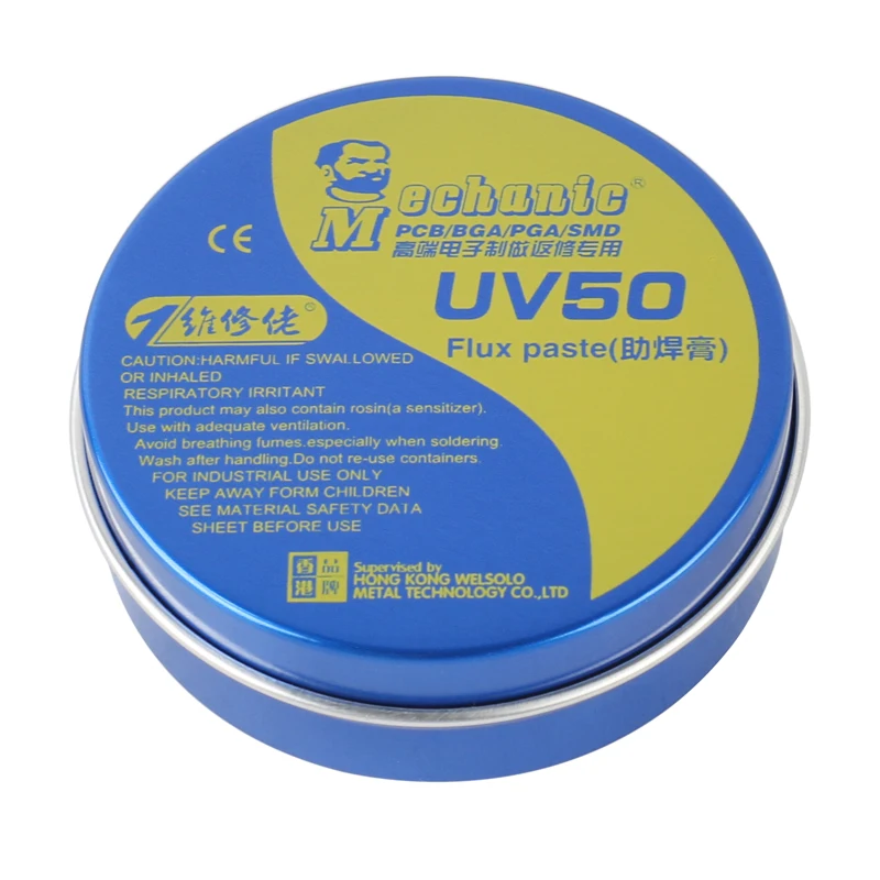 

MECHANIC UV50 Paste Flux Soldering Tin Advanced Solder Electric Soldering Iron Welding Fluxes For PCB/BGA/PGA/SMD Repair