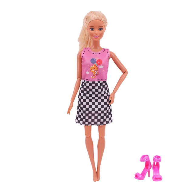 2PCS/Set Barbies Doll Clothes Shoes Swimsuit Handmade Outfit Fit 11.8Inch Girl Doll,BJD Doll,Christmas Gift,Cheap sale，Free Ship L259