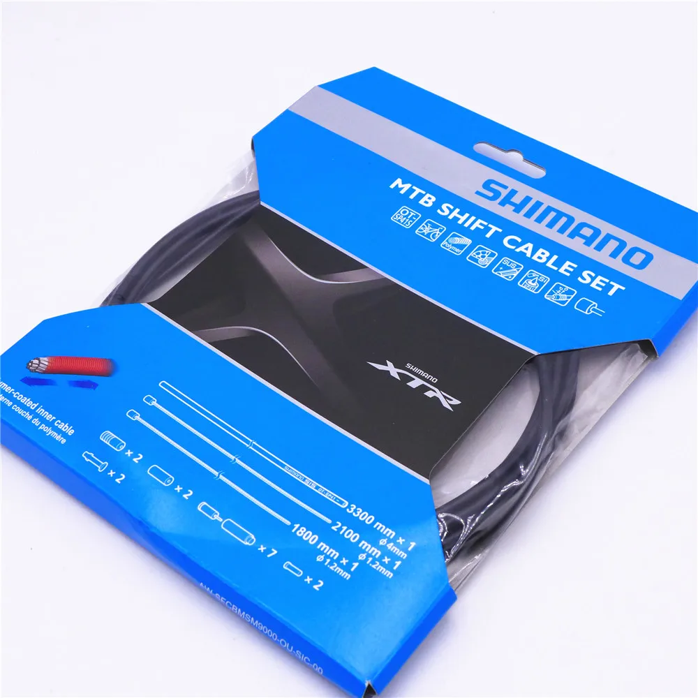 SHIMANO MTB Shift Cable Set горный велосипед SP41 внешний корпус+ кабель